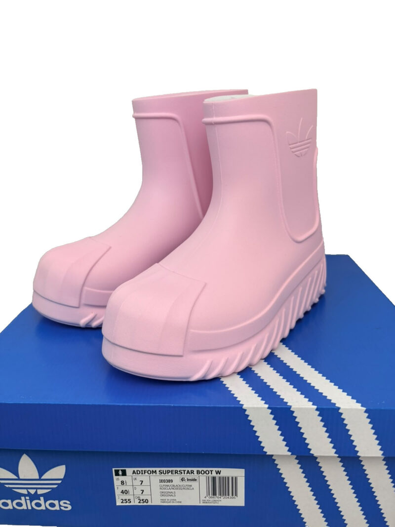 adidas Adifom Superstar Boot W Clear Pink UK 7 IE0389