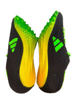 adidas Adizero Finesse Athletics Sprint Spikes Track Shoes - Black /Green UK 7.5