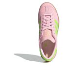 adidas Hamburg W JS0683 Clear Pink/Solar Green/Gold Metallic - official stock image, top