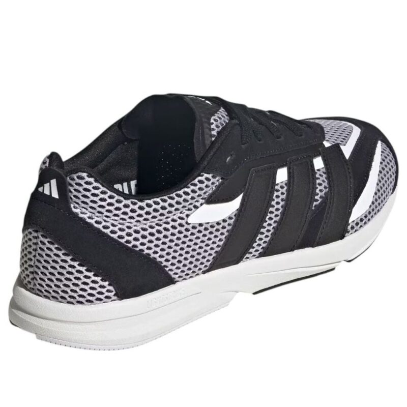 adidas Lightblaze LP JS3199 Cloud White/Core Black/Core White - official stock image, rear three-quarter