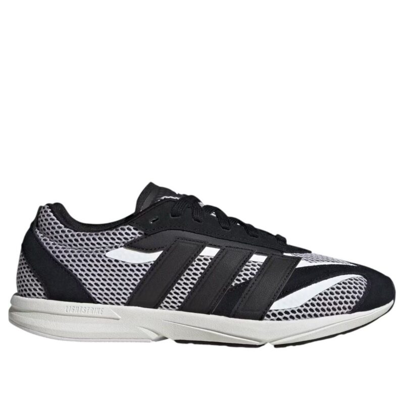 adidas Lightblaze LP JS3199 Cloud White/Core Black/Core White - official stock image, side adidas Lightblaze LP JS3199 Cloud White/Core Black/Core White - official stock image, side