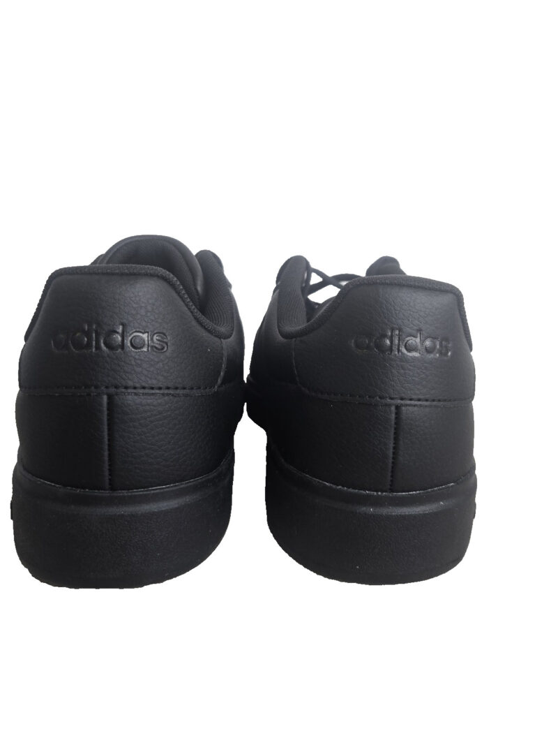 adidas Mens Trainers Black Court Style UK 8 JR4699
