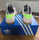 adidas Originals Hamburg W Unisex Shoes Clear Pink Green - Size UK 4