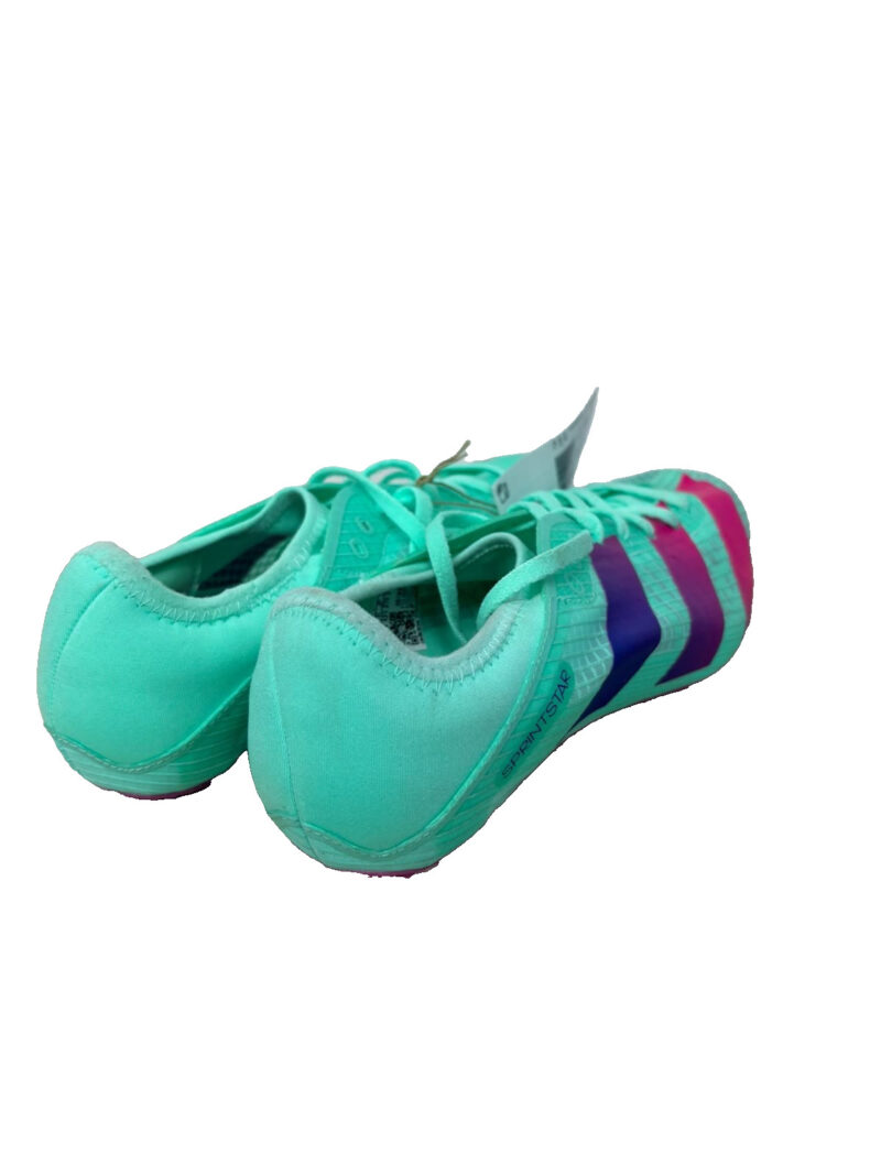 adidas Sprintstar Track Spikes Mint Pink UK 8.5 GV9067