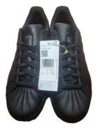 adidas Streettalk Mens Shell Toe Trainers Black JR4699 UK 9
