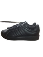 adidas Streettalk Mens Shell Toe Trainers Black JR4699 UK 9