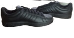 adidas Streettalk Mens Shell Toe Trainers Black JR4699 UK 9