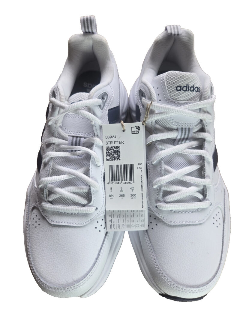 adidas Strutter Mens Trainers White/Navy EG2654 UK 8