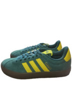 adidas VL Court 3.0 Mens Trainers Collegiate Green/Yellow JP7535 UK 8