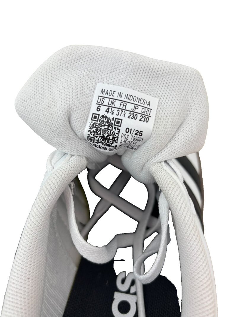 adidas VL Court Base Cloud White ID3714 UK 4.5