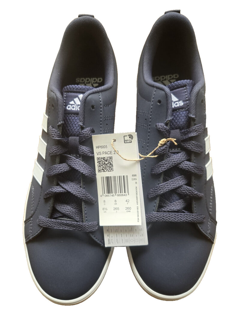 adidas VS Pace 2.0 Mens Trainers Shadow Navy/White HP6005 UK 8