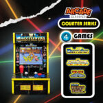 Arcade Classics WWE WrestleFest SuperStars Countertop Mini Arcade Game 4-in-1