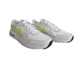 Nike Air Max SC Mens Trainers White Neon Lime UK 7 CW4555-114