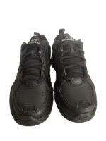 Nike Air Monarch IV 415445-001 Triple Black Trainers UK 7