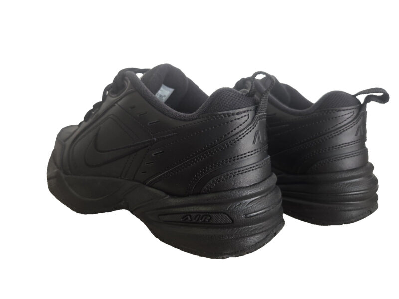 Nike Air Monarch IV 415445-001 Triple Black Trainers UK 7