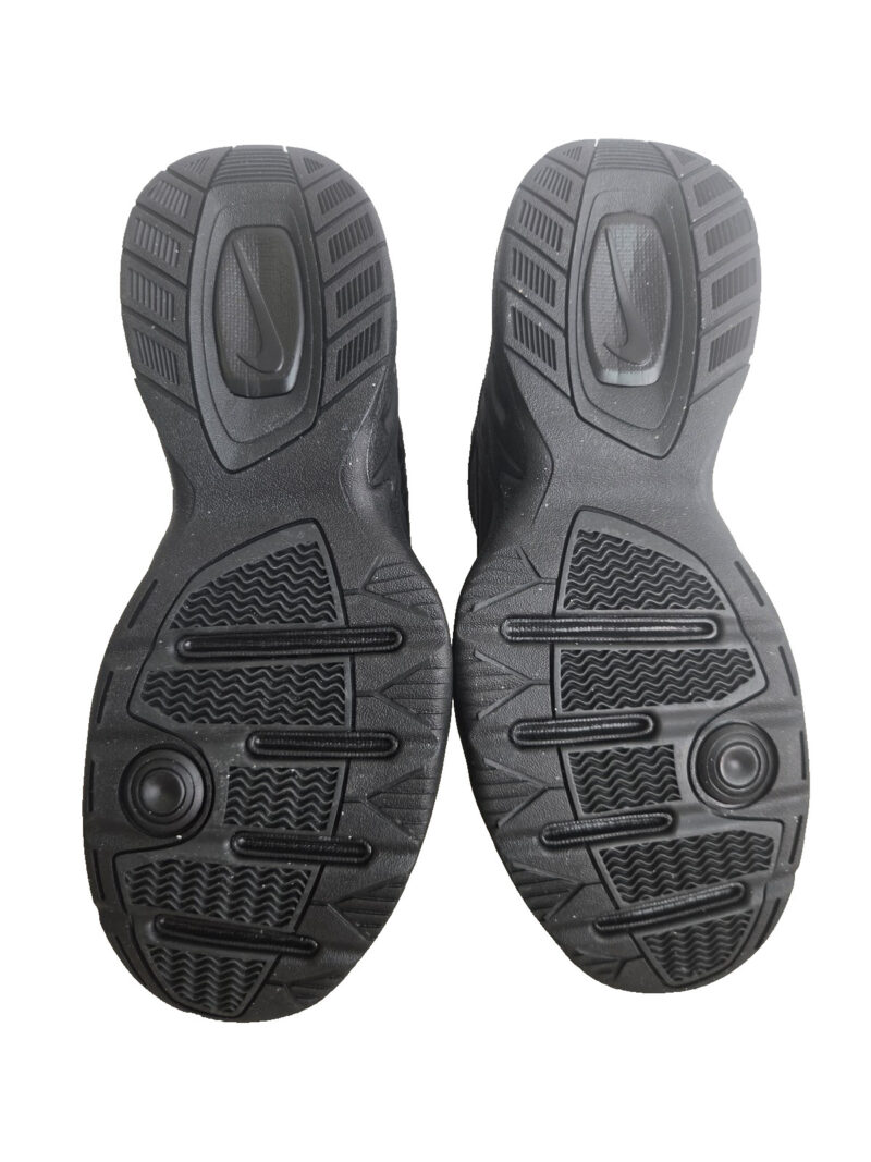 Nike Air Monarch IV 415445-001 Triple Black Trainers UK 7