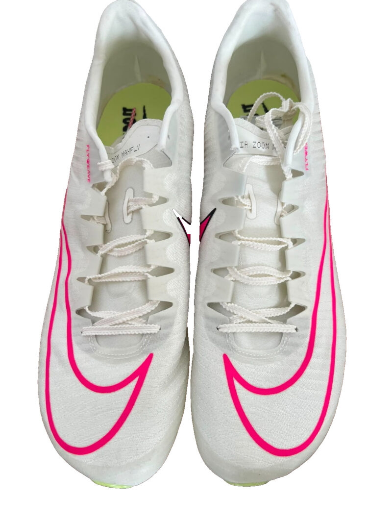 Nike Air Zoom Maxfly Track Field Spike 'Sail Fierce Pink' - Size UK 13 / EU 48.5
