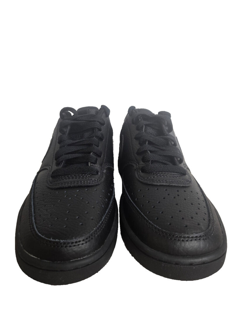 Nike Court Vision Low CD5434-003 Triple Black Women's UK 4