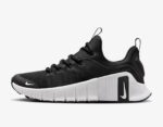 Nike Free Metcon 6 Workout Trainers - Black White - Size UK 6.5 - FJ7126-001