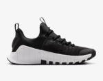 Nike Free Metcon 6 Workout Trainers - Black White - Size UK 6.5 - FJ7126-001