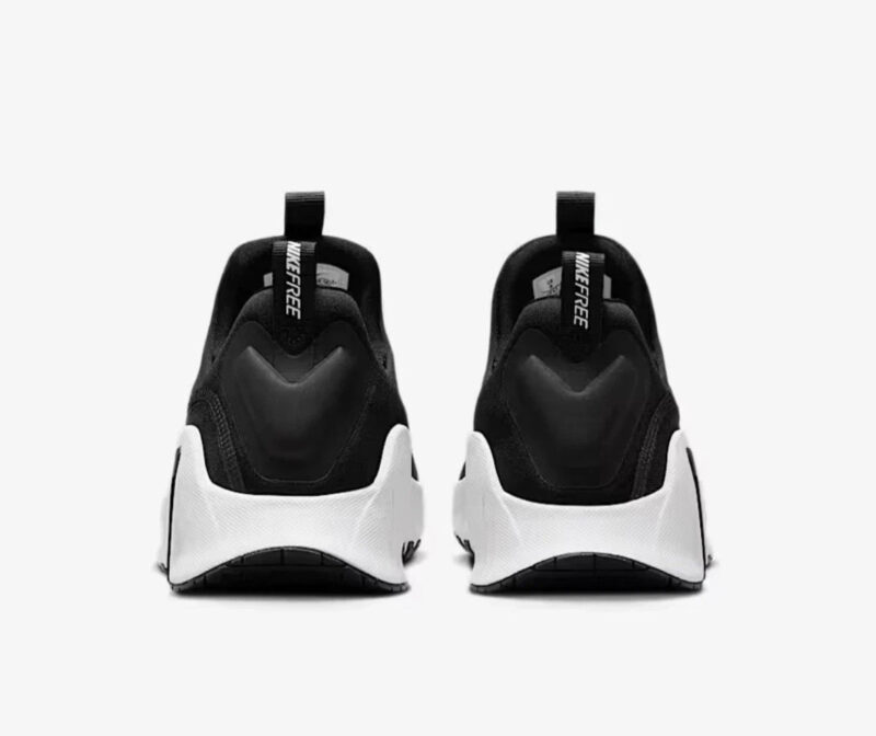 Nike Free Metcon 6 Workout Trainers - Black White - Size UK 6.5 - FJ7126-001