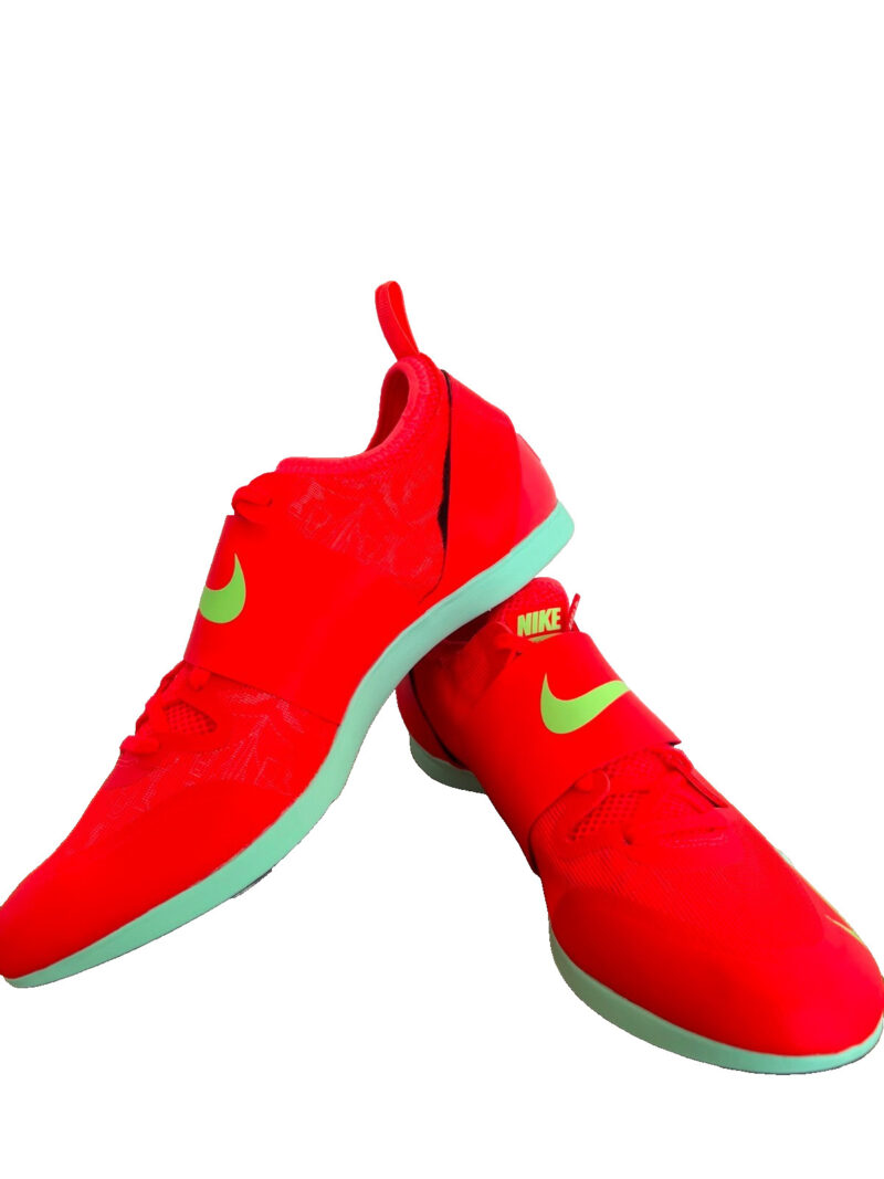 Nike Zoom PV Pole Vault Elite Track Spike Mens Size UK 9 Bright Crimson