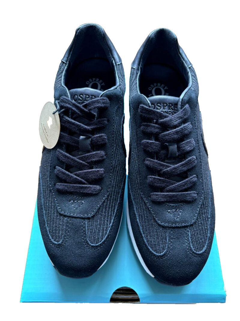 Osprey London Black Trainers UK 6 – Comfort Cushion Insole