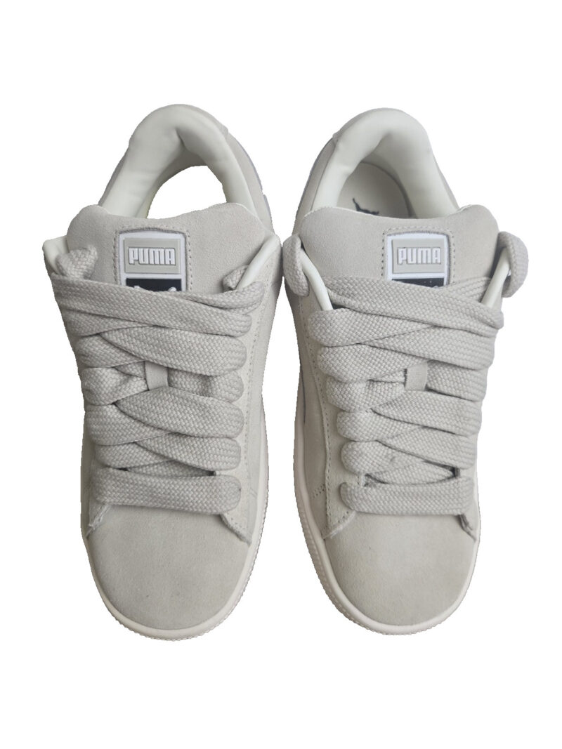 Puma Suede XL Mens Trainers Light Grey Cream UK 7 395205-54