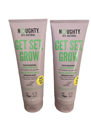 2 x Noughty Shampoo - Get Set, Grow Thickening 250ml