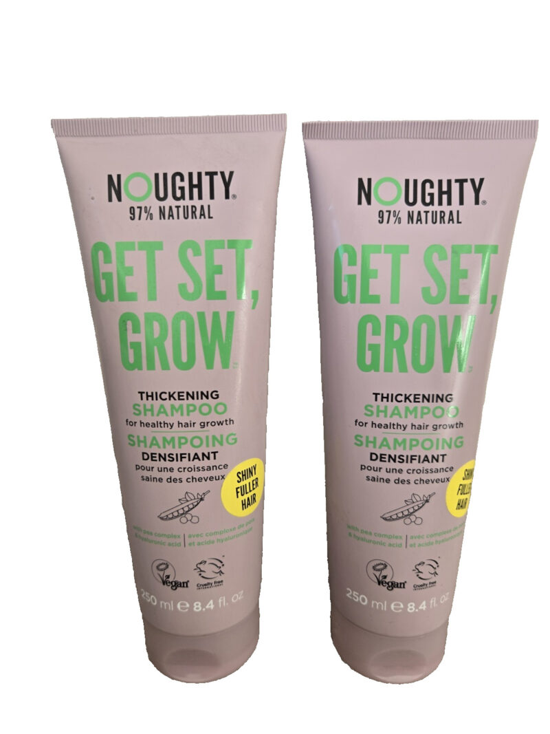 2 x Noughty Shampoo - Get Set, Grow Thickening 250ml