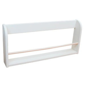Bookshelf Kids Nursery And Playroom Wall-Mounted Shelf And Storage MDF Cream
