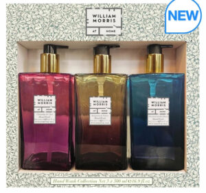 William Morris At Home Ombre Glass Hand Wash Assortment Gift Mix Pack 3 x 500ml