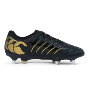 Canterbury Unisex CCC Phoenix 2.0 Team Soft Ground Rugby Boots, Black, UK 9.5