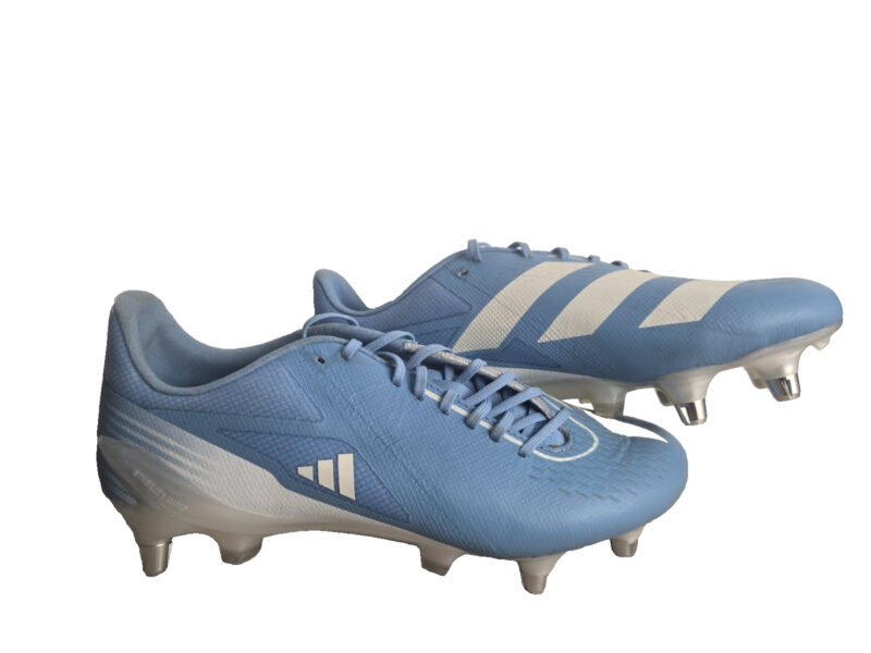 adidas Adizero RS15 Pro FG Rugby Boots Blue UK 7