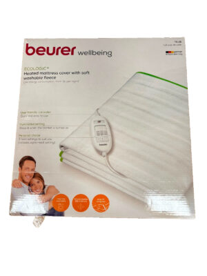 Beurer TS15 Ecologic+ Double Heated Underblanket Electric Blanket - White