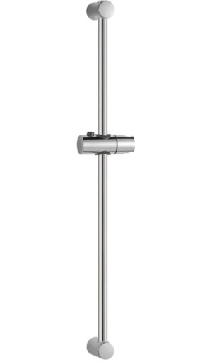 Shower Riser Rail Stainless Steel Wall Mounted Shower Rail 89cm adjustable