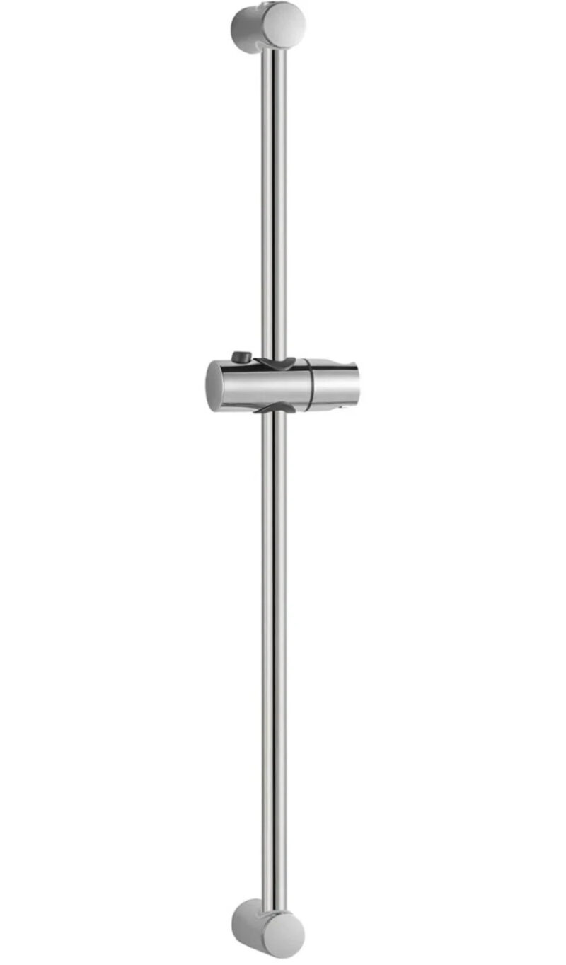 Shower Riser Rail Stainless Steel Wall Mounted Shower Rail 6 Shower Riser Rail Stainless Steel Wall Mounted Shower Rail 69cm adjustable