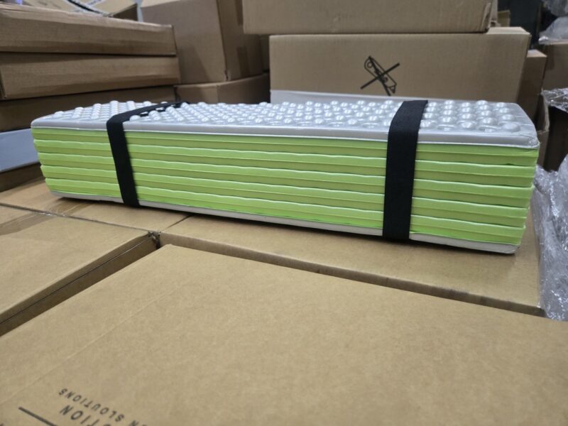 Folding Camping Sleeping Mat Z Fold XPE Foam Pad Lightweight 180x60cm Green