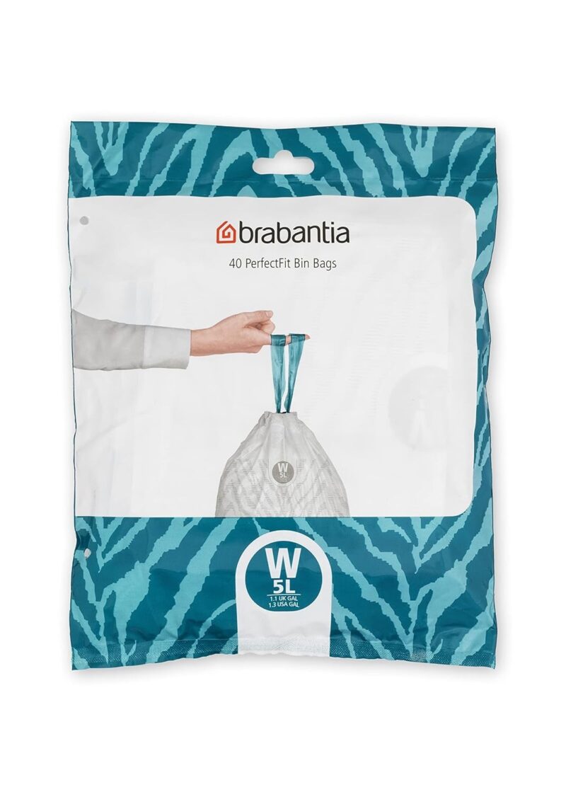 Brabantia PerfectFit Code W 5L Bin Bags 40