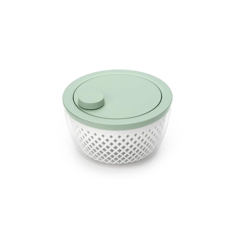Brabantia Tasty Salad Spinner Dryer Bowl Colander Dishwasher Safe Green