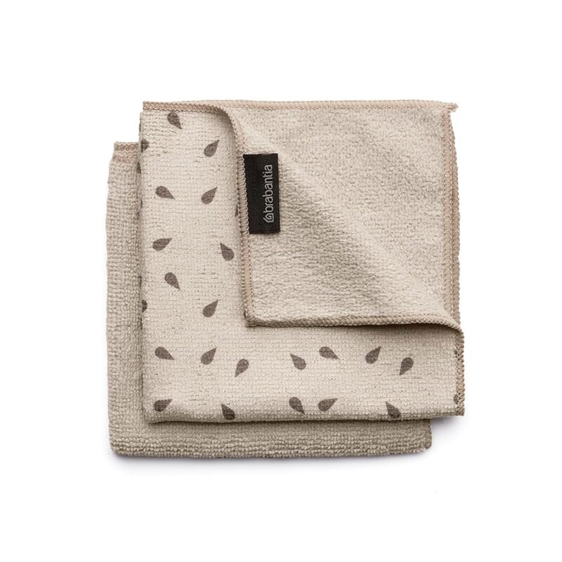 Brabantia SinkSide Microfibre Dish Cloths Set of 2