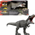 Mattel Jurassic World Rebirth Super Colossal Tyrannosaurus Rex Action Figure