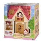 Sylvanian Families – Red Roof Cosy Cottage Starter Home With Rabbit Figure