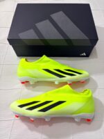 adidas X Crazyfast League FG Firm Ground Football Boots UK 12 Yellow
