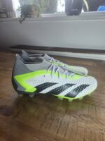 adidas Predator Accuracy.1 AG Football Boots White/Lemon IE9488 UK 6