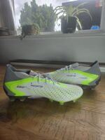 adidas Predator Accuracy.1 AG Football Boots White/Lemon IE9488 UK 6
