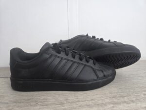 adidas Mens Trainers Black Court Style UK 8 JR4699