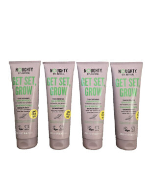 4 x Noughty Get Set, Grow Thickening Shampoo 250ml