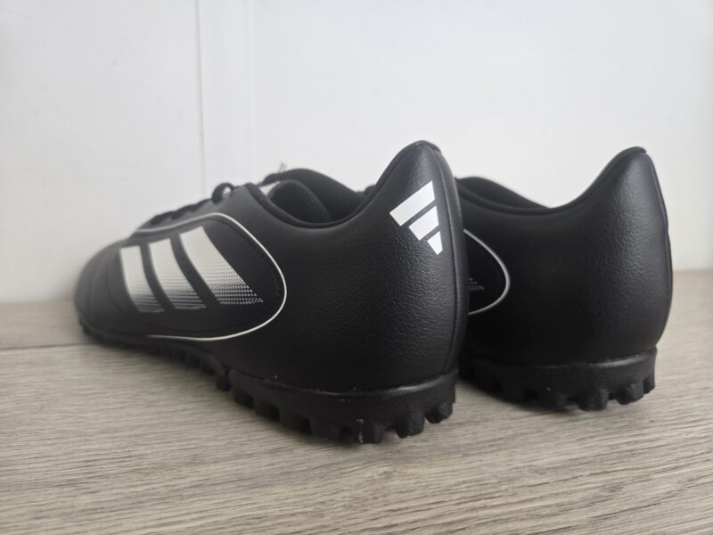 adidas Goletto VIII TF Black White Turf Football Boots UK 10 JP8445