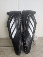 adidas Goletto VIII TF Black White Turf Football Boots UK 10 JP8445